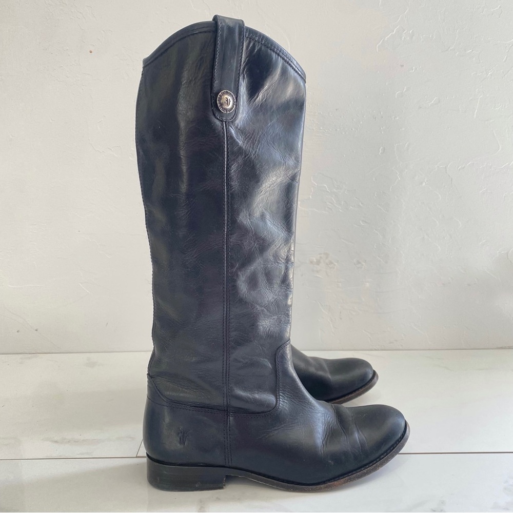Frye Women's Black Leather Ankle Boots
